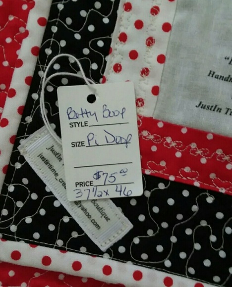 Quilt Handmade "Betty Boop" - Picture 4 of 6